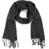 Dockers mens Soft Winter Scarves – Regular and Reversible(Charcoal Grey)
