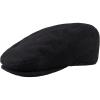 DOCKERS mens Ivy Newsboy Hat(Black)