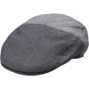 Dockers Men’s Ivy Newsboy Hat(Grey Pieced)