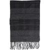Dockers mens Soft Winter Scarves – Regular and Reversible(Charcoal – Reversible)
