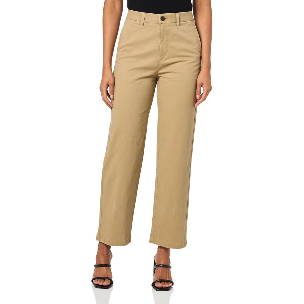 imageDOCKERS Womens Blake Chino High StraightHarvest Gold