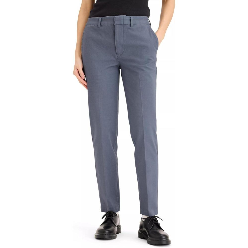 imageDOCKERS Womens Womens Collins Trouser MidRise Slim with SculptFolkstone Grey