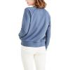 DOCKERS Women’s Classic Fit Brushed Terry Icon Sweatshirt