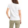 DOCKERS Womens Slim Fit Short Sleeve Favorite V-Neck Tee Shirt(Nevin Artic Ice)