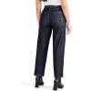 DOCKERS Women’s Straight Fit High Rise Weekend Chino Pants(Dark Indigo Rinse)