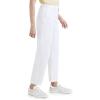 DOCKERS Women’s Straight Fit High Rise Weekend Chino Pants(Lucent White)