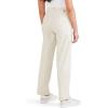 DOCKERS Women’s Straight Fit High Rise Weekend Chino Pants(Sahara Khaki)