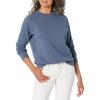 DOCKERS Women’s Classic Fit Brushed Terry Icon Sweatshirt
