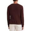 DOCKERS Men’s Regular Fit Long Sleeve Crewneck Sweater(Decadent Chocolate Brown)