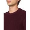 DOCKERS Men’s Regular Fit Long Sleeve Crewneck Sweater((New) Twisted Yarn Winetasting)