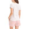 DOCKERS Women’s Favorite Tee Slim Fit(Gilly Pale Mauve)