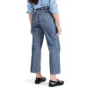 DOCKERS Women’s High Straight Fit Jeancut Pant(Medium Indigo Stonewash)