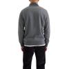 Dockers Men’s Regular Fit Long Sleeve 1/4 Zip Fleece Sweatshirt(Dark Grey Heather)