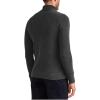 Dockers Men’s Regular Fit Long Sleeve Turtleneck Sweater(Dark Grey Heather)
