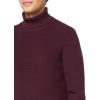 Dockers Men’s Regular Fit Long Sleeve Turtleneck Sweater((New) Winetasting)