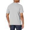 Dockers Mens Slim Fit Short Sleeve Graphic Tee Shirt(Smokestack Heather)