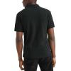 Dockers Men’s Slim Fit Short Sleeve Polo(Mineral Black)