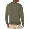 Dockers Regular Fit Long Sleeve Crewneck Sweatshirt((New) Forest Night Green)