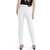 Dockers Women’s Slim Fit High Rise Jean Cut Pants(Lucent White)