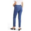 Dockers Women’s Slim Fit High Rise Jean Cut Pants(Medium Indigo Stonewash)