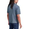 Slim Fit Ribbed Polo(Blue Fusion)