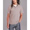 Slim Fit Ribbed Polo(Purple Dove)