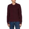 DOCKERS Men’s Regular Fit Long Sleeve Crewneck Sweater((New) Twisted Yarn Winetasting)