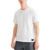 DOCKERS Men’s Slim Fit Short Sleeve Tee Shirt(Lucent White)