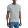 Dockers Mens Slim Fit Short Sleeve Graphic Tee Shirt(Banner Harbor Grey)