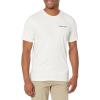 Dockers Mens Slim Fit Short Sleeve Graphic Tee Shirt(Egret)
