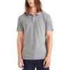 Dockers Men’s Slim Fit Short Sleeve Polo(Gray Heather)