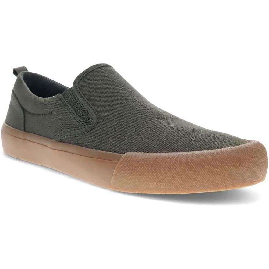 imageDOCKERS Mens Fremont 2 Casual Slip On Sneaker Shoe Olive 9 M