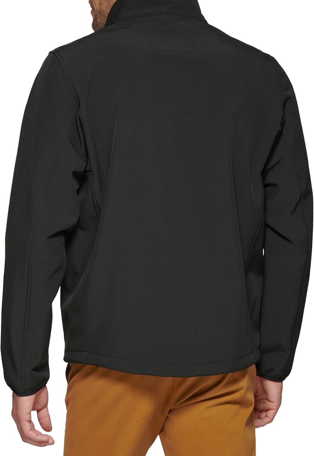 imageDOCKERS Mens Clean Zipup Softshell JacketBlack