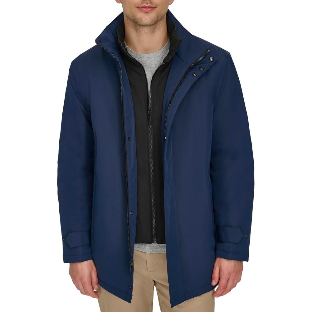 imageDockers mens Dwight Soft Shell Bib JacketNavy With Bib