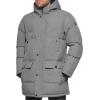 DOCKERS Men’s Arctic Cloth Heavyweight Parka(Heather Grey)