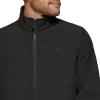 DOCKERS Mens Clean Zip-up Softshell Jacket(Black)