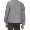 DOCKERS Mens Clean Zip-up Softshell Jacket(Heather Grey)