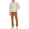 DOCKERS Mens Clean Zip-up Softshell Jacket(Khaki)