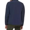 DOCKERS Mens Clean Zip-up Softshell Jacket(Midnight)