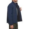DOCKERS Mens Clean Zip-up Softshell Jacket(Midnight)