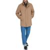 DOCKERS Mens Wool Melton Two Pocket Full Length Duffle Coat(Camel)