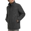 DOCKERS Mens Wool Melton Two Pocket Full Length Duffle Coat(Herringbone)