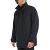 DOCKERS Mens Wool Melton Two Pocket Full Length Duffle Coat(Navy)