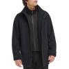 DOCKERS Mens Wool Melton Two Pocket Full Length Duffle Coat(Navy)