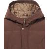 DOCKERS mens Arctic Cloth Heavyweight Parka Jacket(Brown)