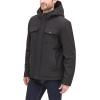 DOCKERS mens Arctic Cloth Sherpa Storm Jacket(Black Soft Shell)