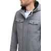 DOCKERS mens Arctic Cloth Sherpa Storm Jacket(Heather Grey Soft Shell)