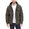 DOCKERS mens Arctic Cloth Sherpa Storm Jacket(Olive Soft Shell)