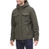 DOCKERS mens Arctic Cloth Sherpa Storm Jacket(Olive Soft Shell)