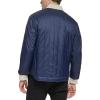 DOCKERS mens Channel Quilted Open Bottom Bomber Jacket(Navy)